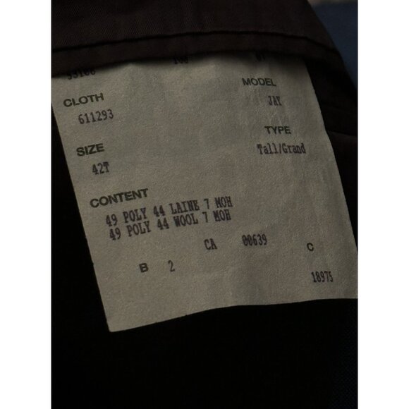 Gordons By Stratford jacket size 42Tall blue men jacket blazer - Picture 11 of 12